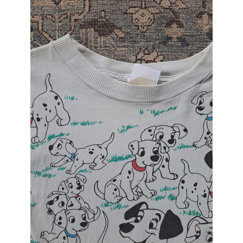 Disney 101 Dalmatians Vintage Single Stitch Front / Back Graphic Kids One Size - Picture 5 of 10